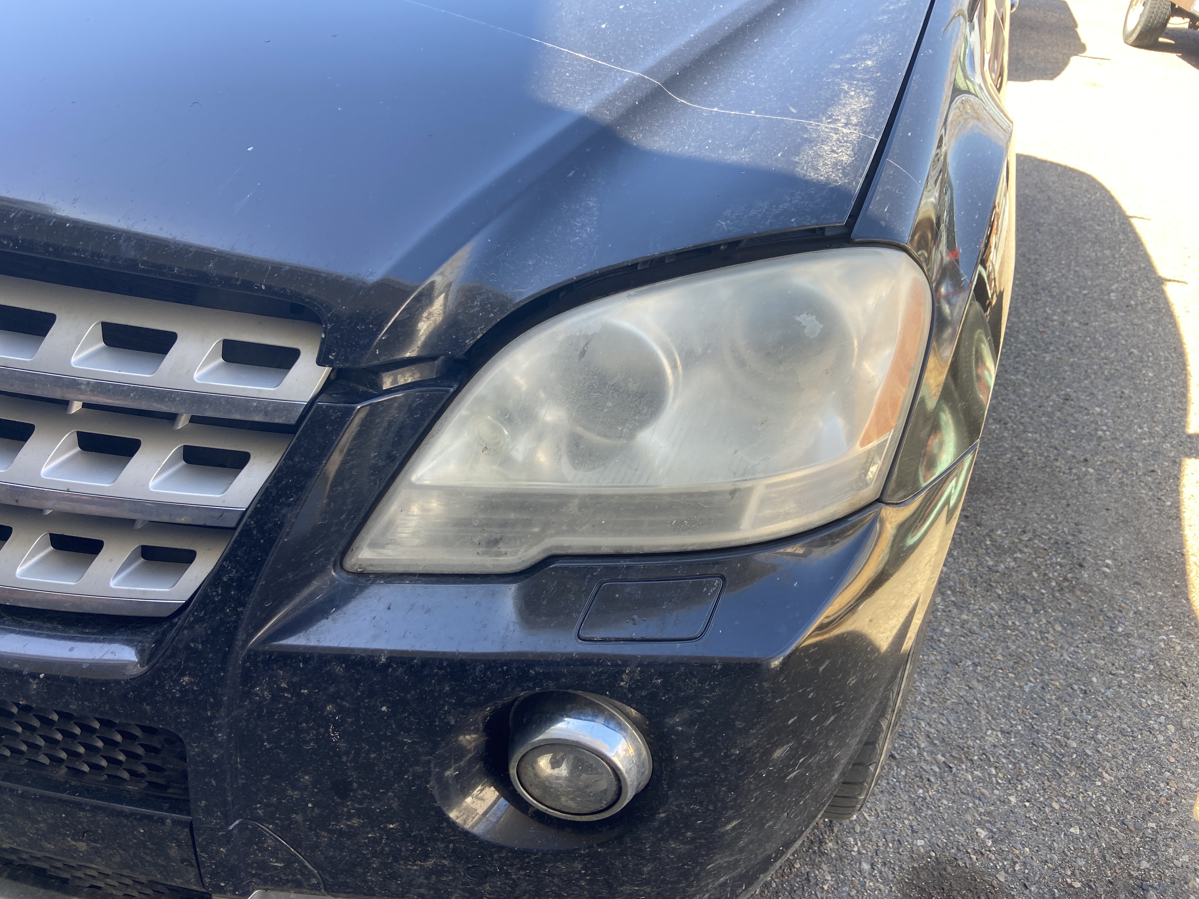Before headlight restoration set 2